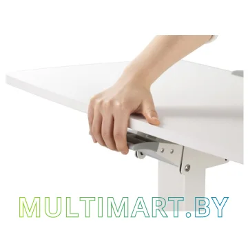 Стол для работы стоя ErgoSmart Altais (белый) картинка 7